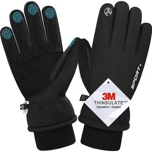 3M THINSULATE SPORT WINTER GLOVES -large